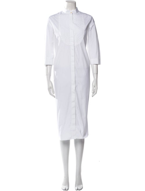 Maria McManus Mock Neck Midi Length Dress