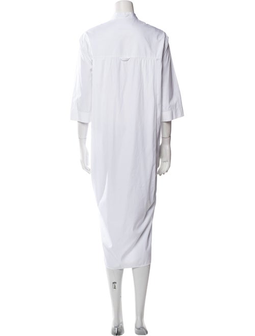 Maria McManus Mock Neck Midi Length Dress