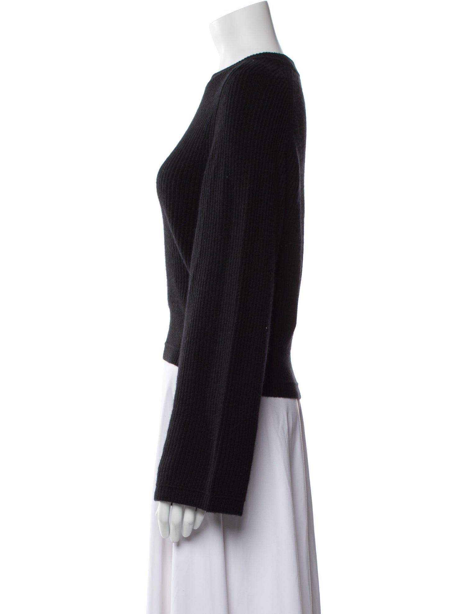 Maria McManus Cashmere Bateau Neckline Sweater