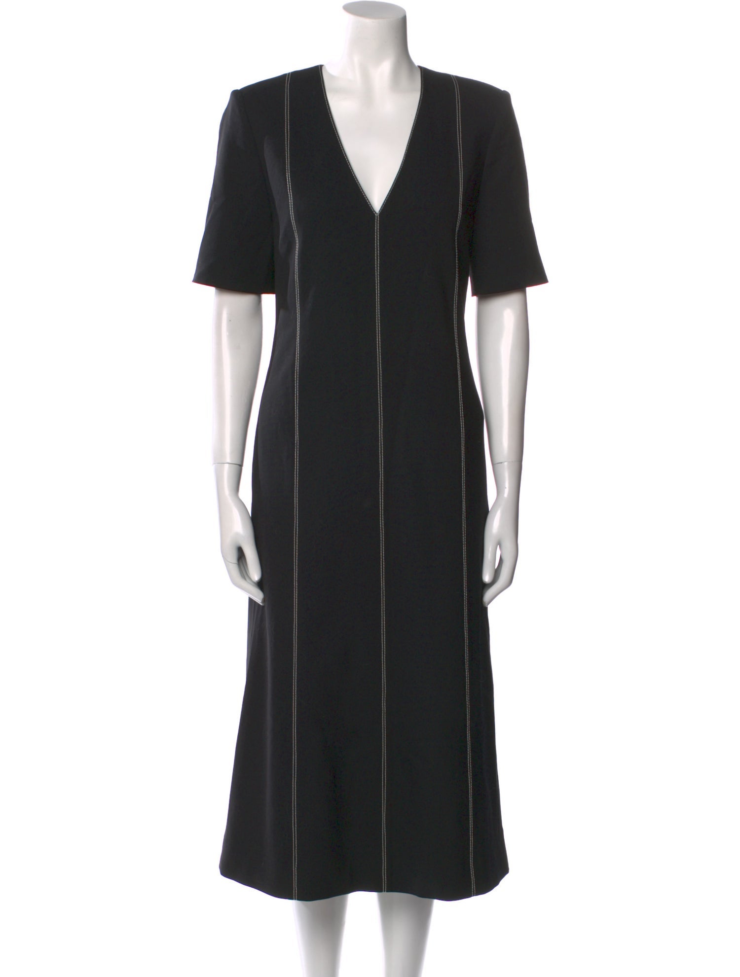 Maria McManus Wool Midi Length Dress