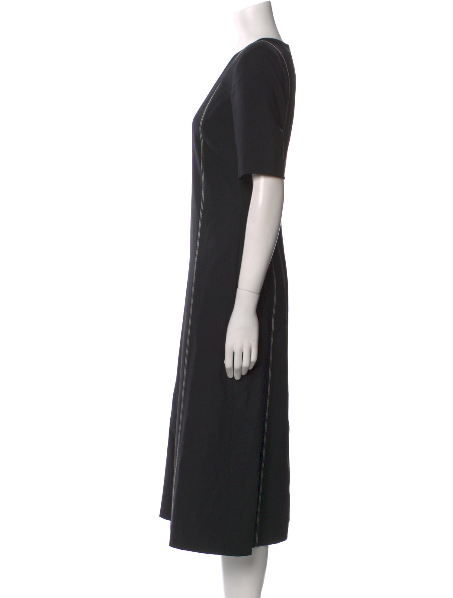 Maria McManus Wool Midi Length Dress