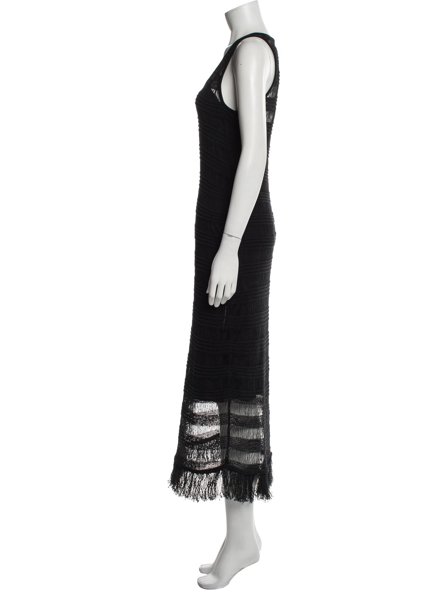 Maria McManus Scoop Neck Long Dress