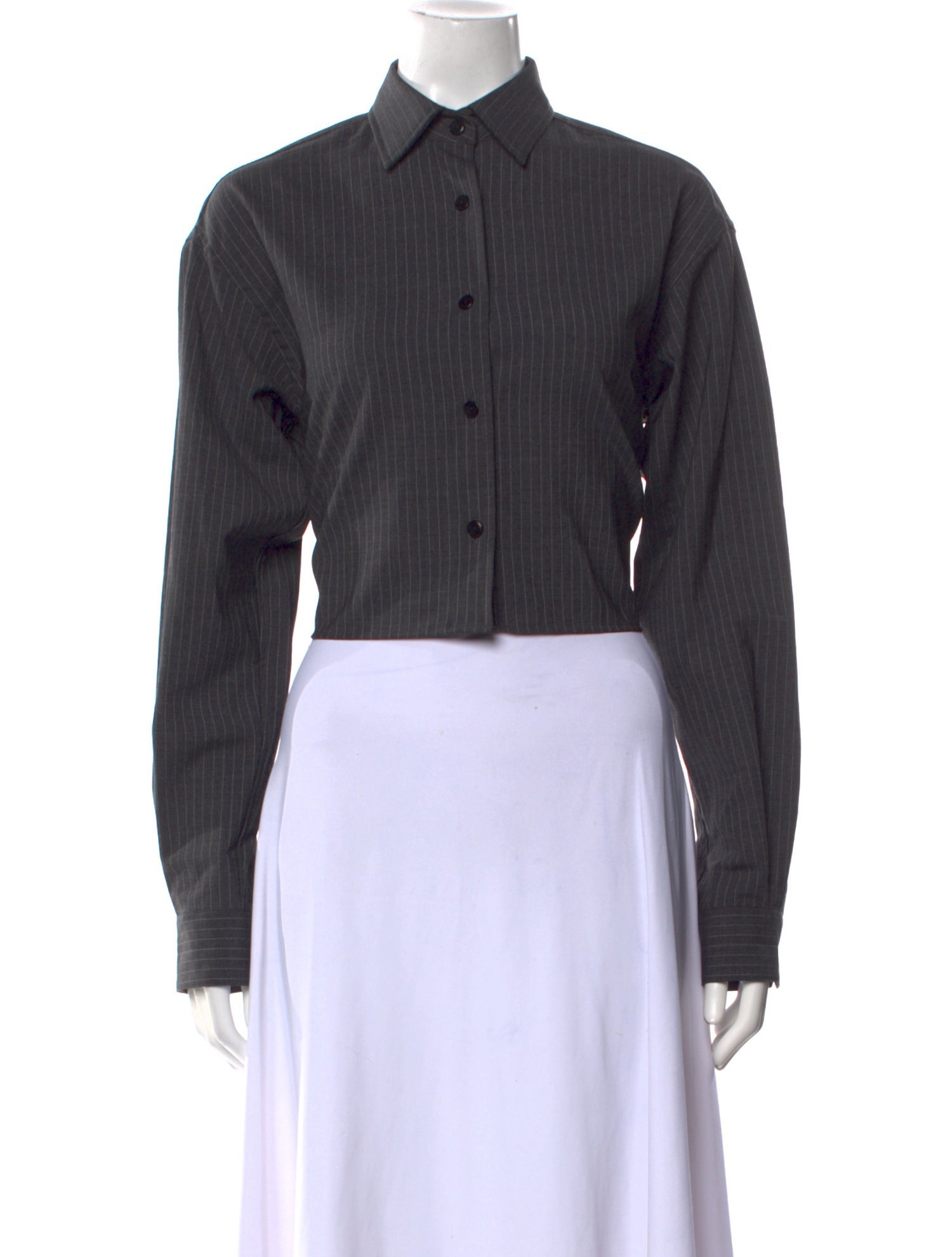 Maria McManus Wool Long Sleeve Crop Top w/ Tags