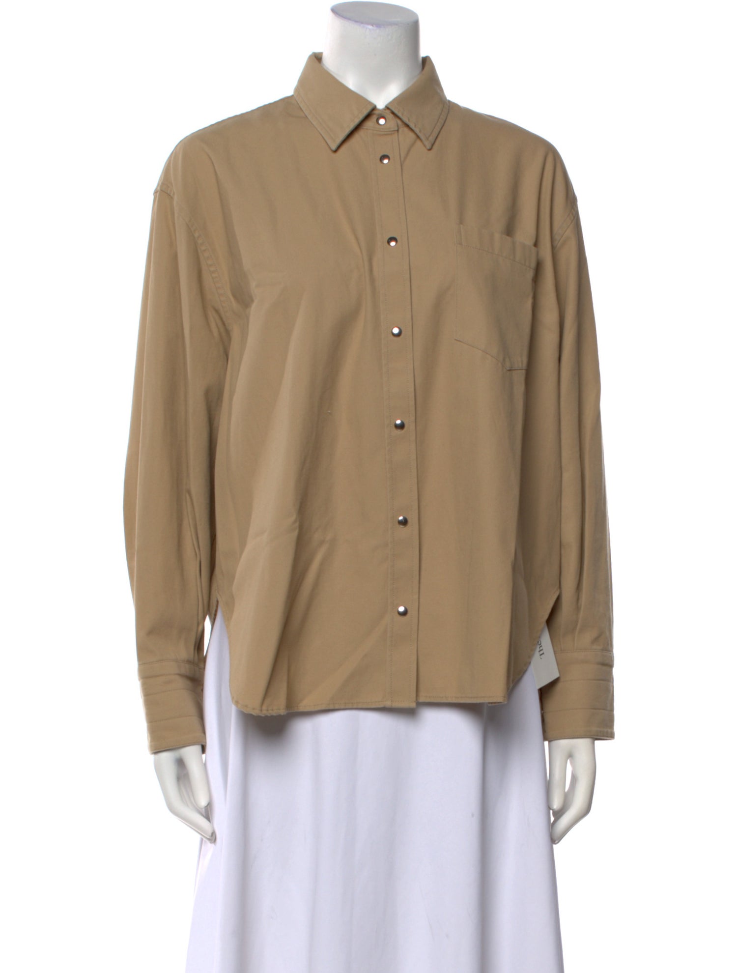 Maria McManus Long Sleeve Button-Up Top