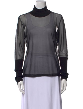 Maria McManus Turtleneck Long Sleeve Top