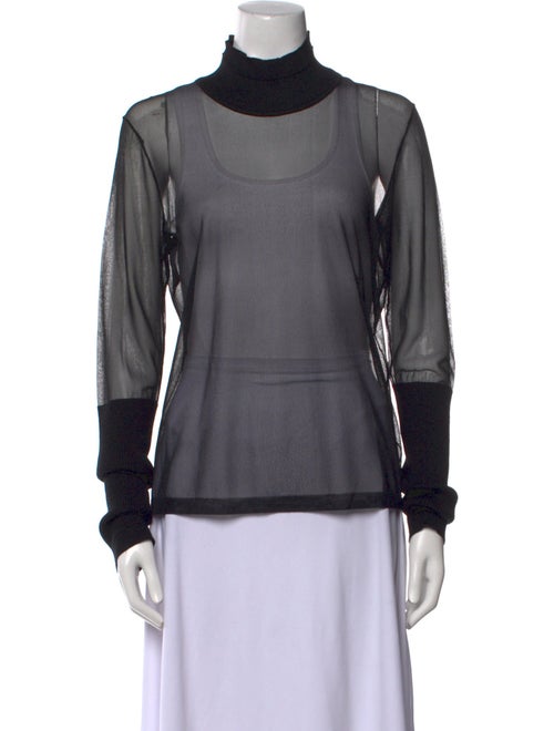 Maria McManus Turtleneck Long Sleeve Top