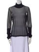 Maria McManus Turtleneck Long Sleeve Top