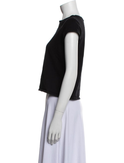 Maria McManus Crew Neck Short Sleeve Crop Top