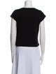 Maria McManus Crew Neck Short Sleeve Crop Top