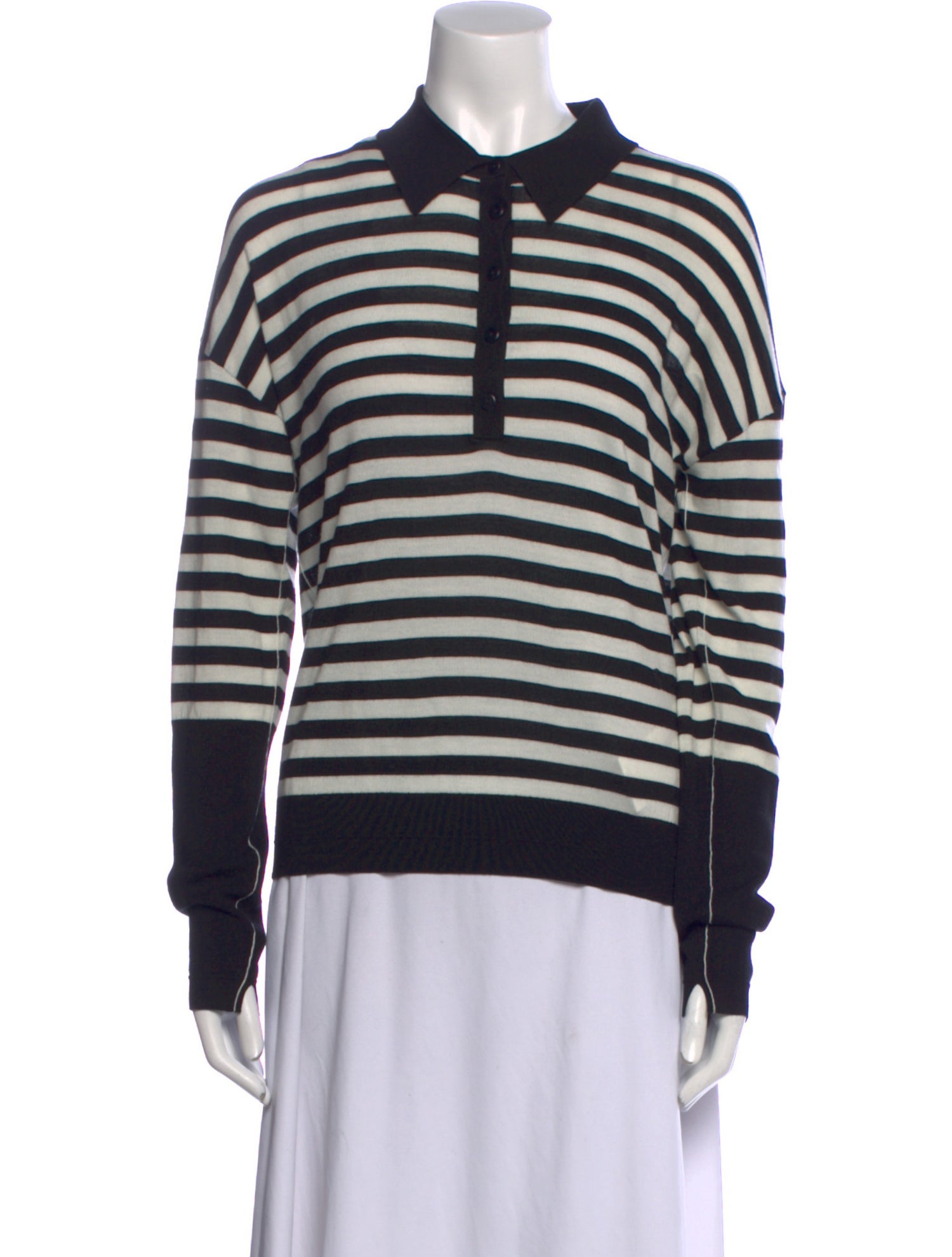 Maria McManus Merino Wool Striped Sweater