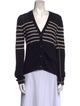 Maria McManus Striped V-Neck Sweater