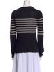 Maria McManus Striped V-Neck Sweater