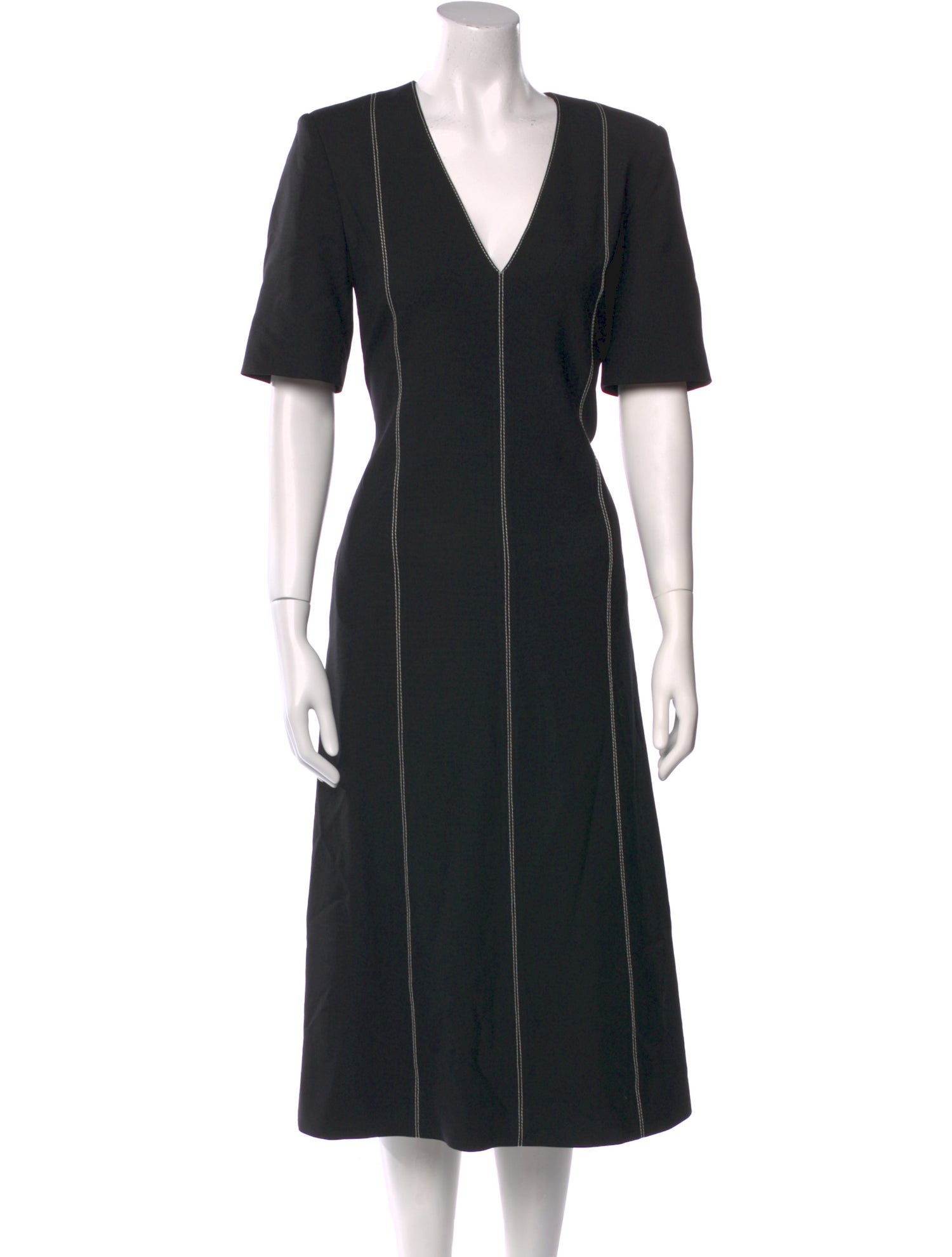 Maria McManus Wool Midi Length Dress