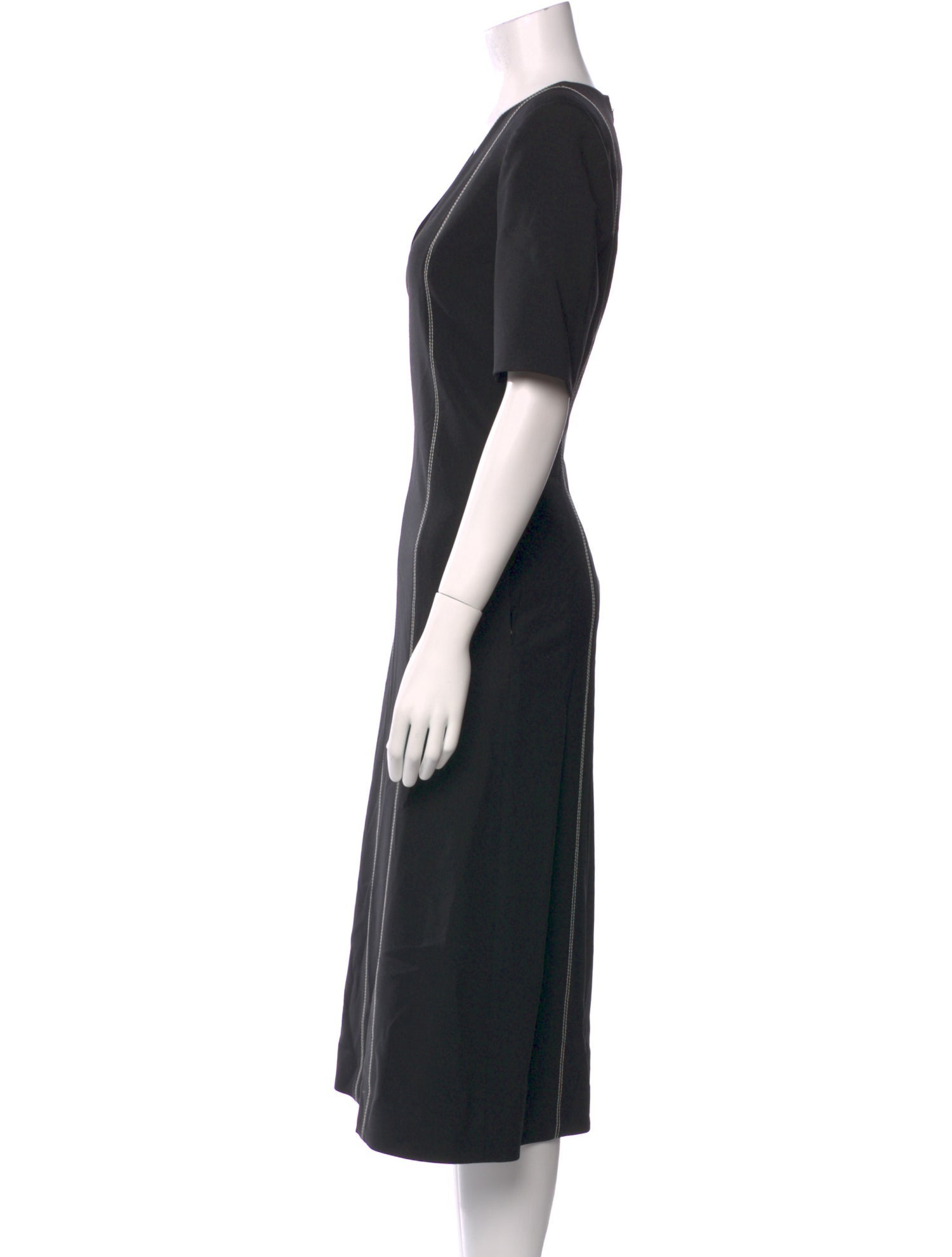 Maria McManus Wool Midi Length Dress