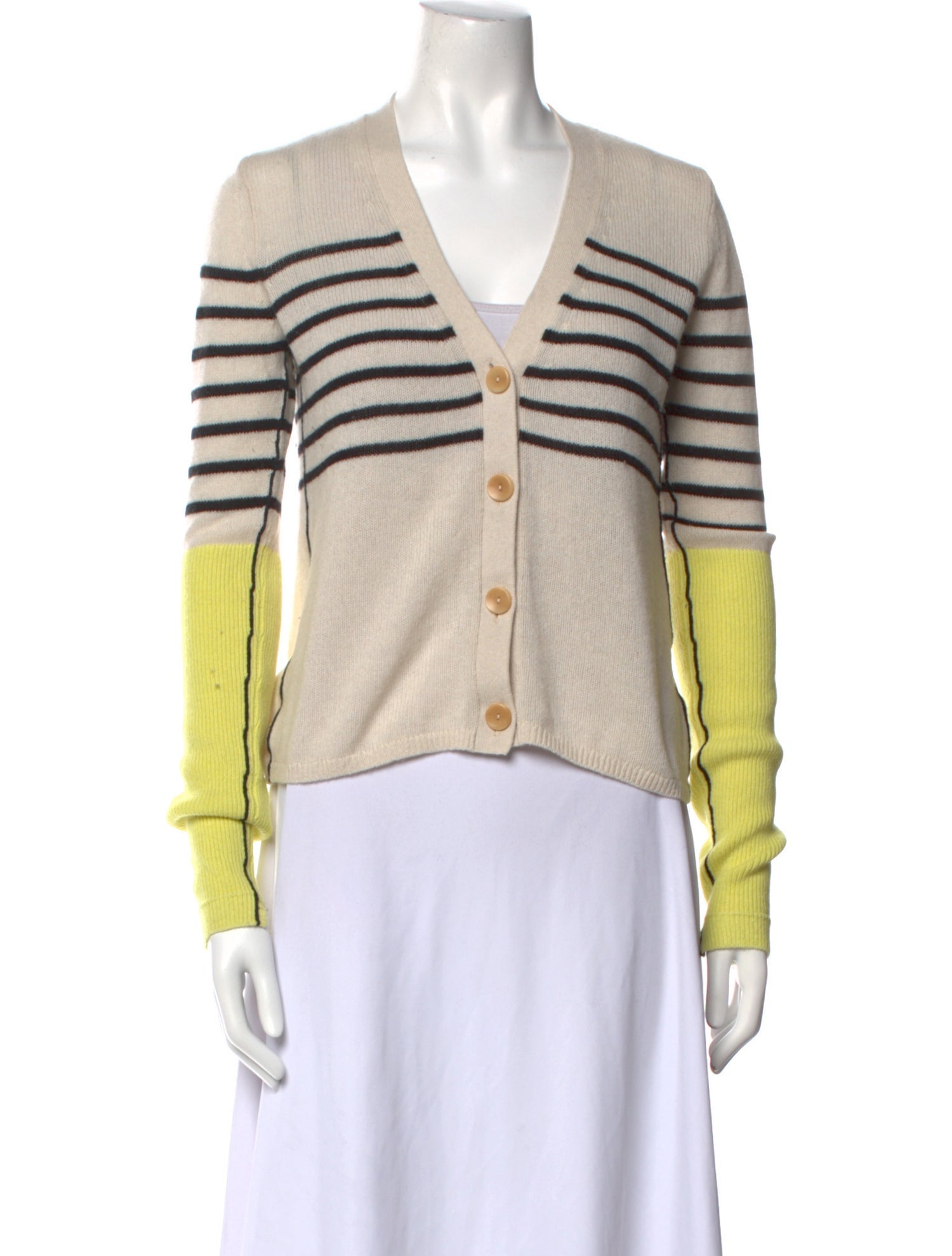 Maria McManus Cashmere Striped Sweater