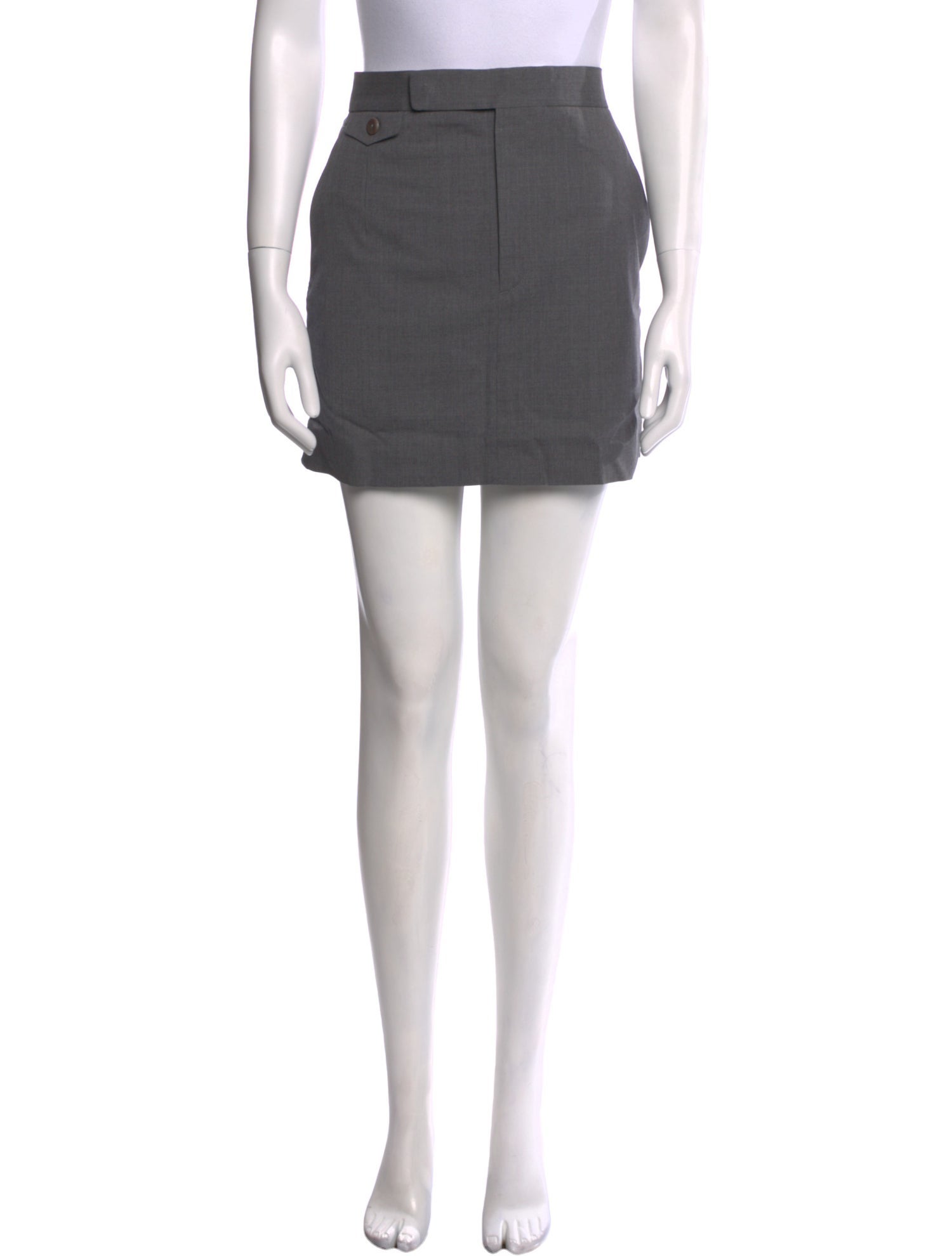 Maria McManus Wool Mini Skirt