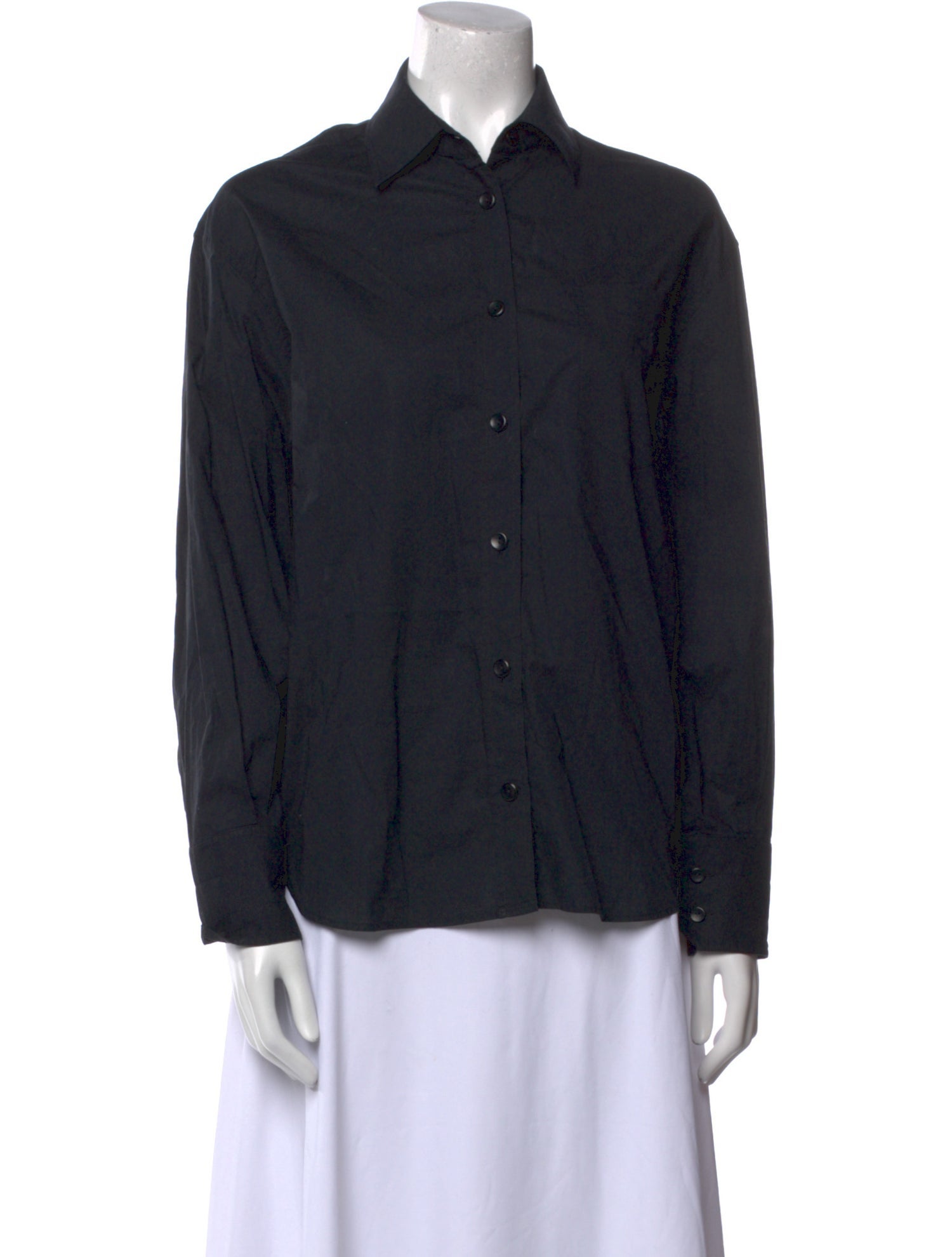 Maria McManus Long Sleeve Button-Up Top