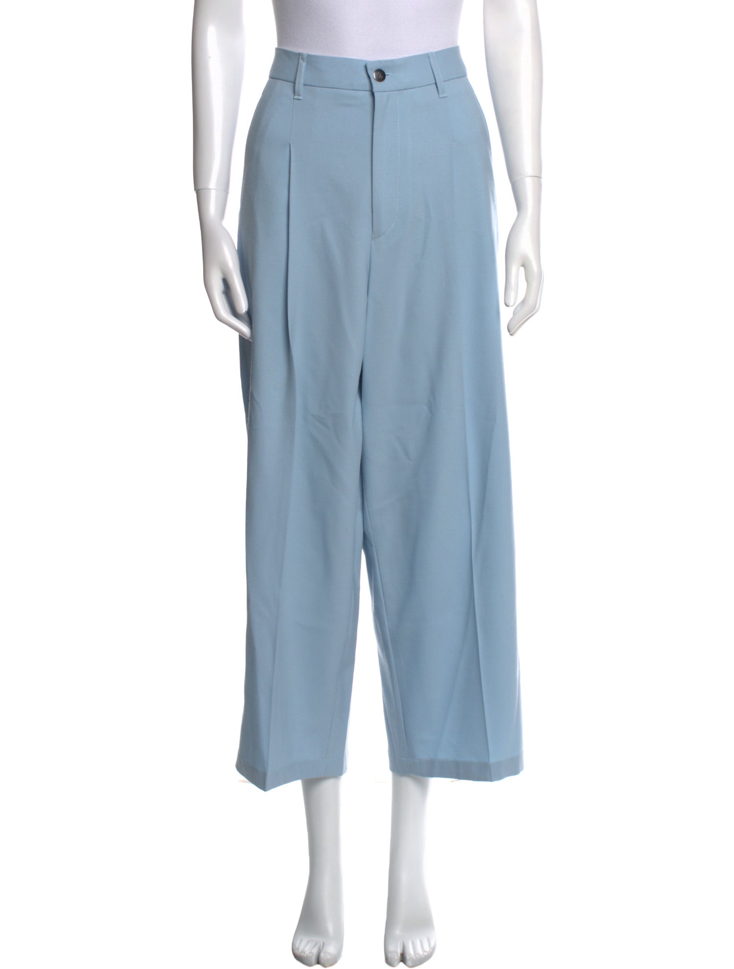 Maria McManus Wool Wide Leg Pants