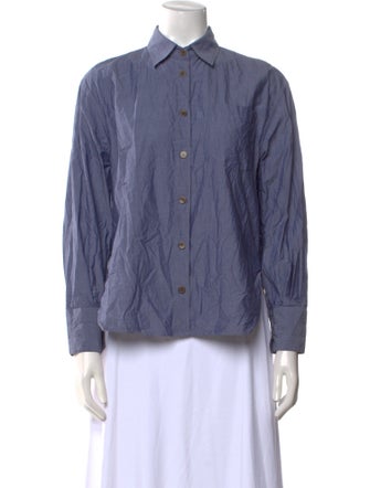 Maria McManus Long Sleeve Button-Up Top