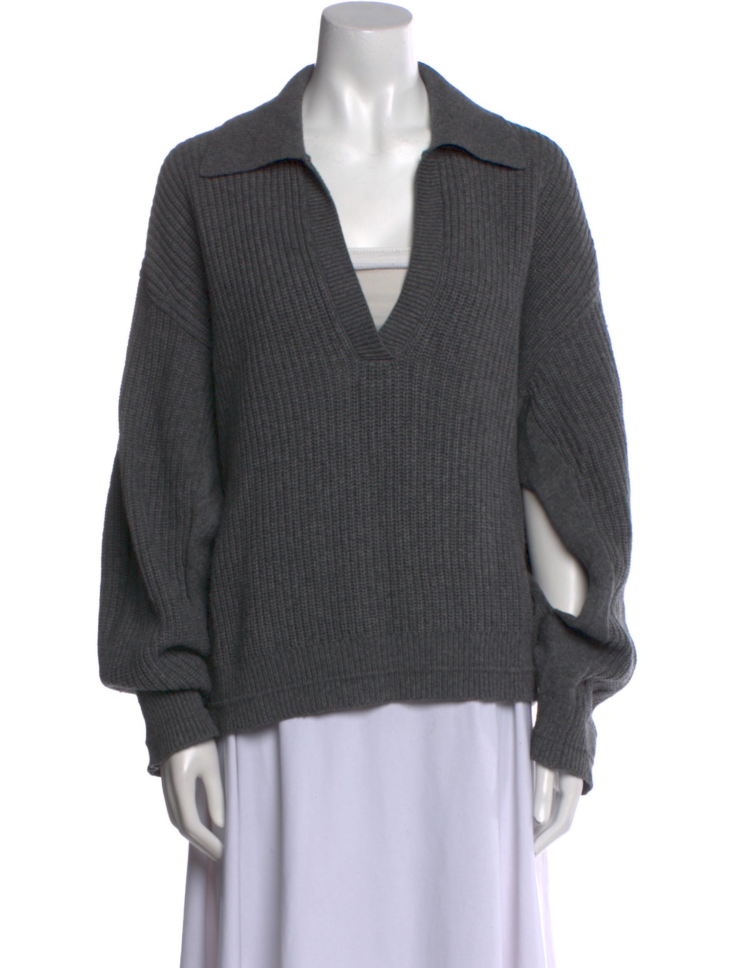 Maria McManus Cashmere V-Neck Sweater