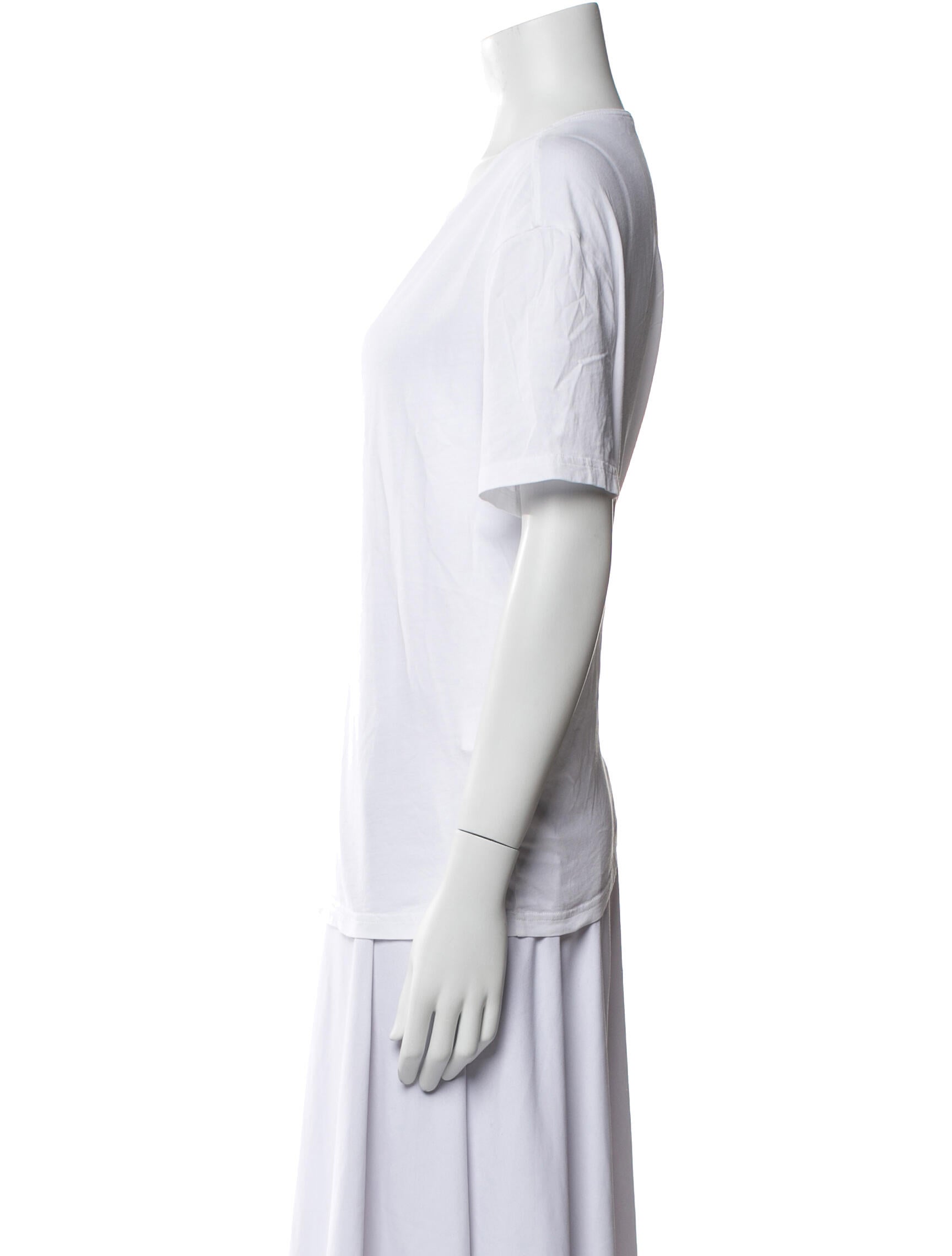 Maria McManus Scoop Neck Short Sleeve T-Shirt