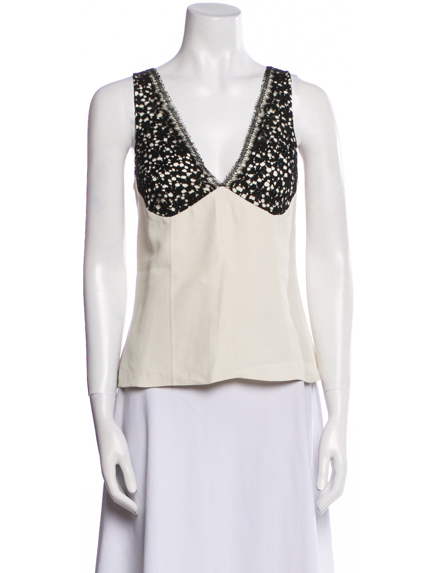 Maria McManus V-Neck Sleeveless Top
