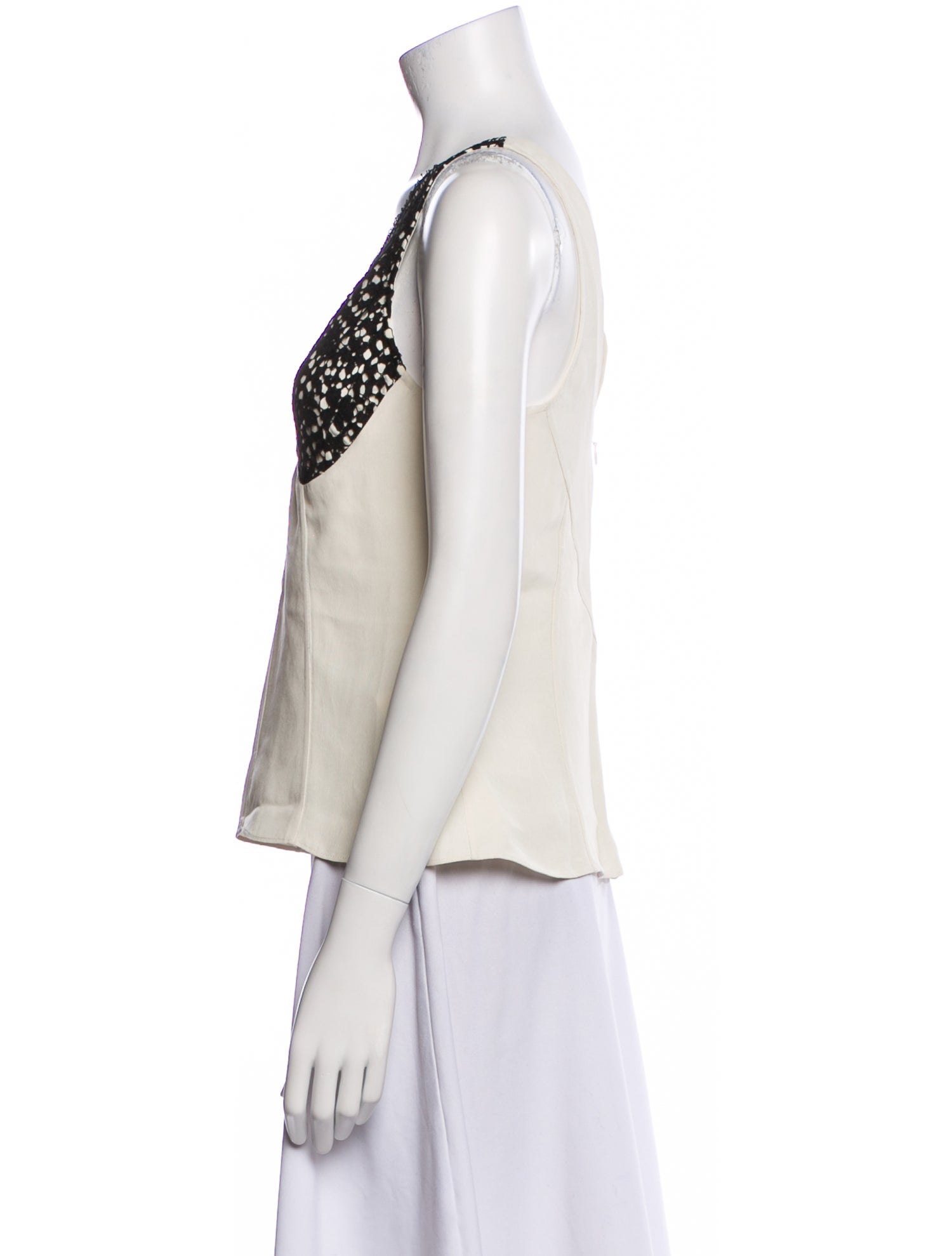 Maria McManus V-Neck Sleeveless Top