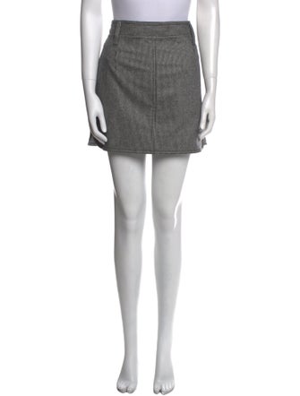 Maria McManus Wool Mini Skirt