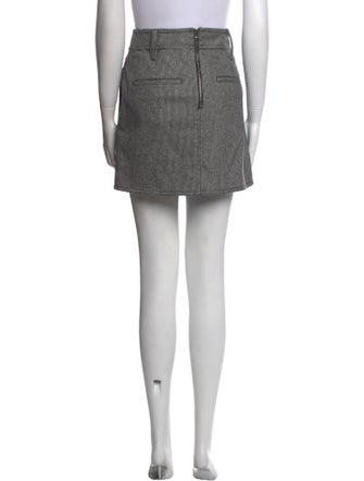 Maria McManus Wool Mini Skirt