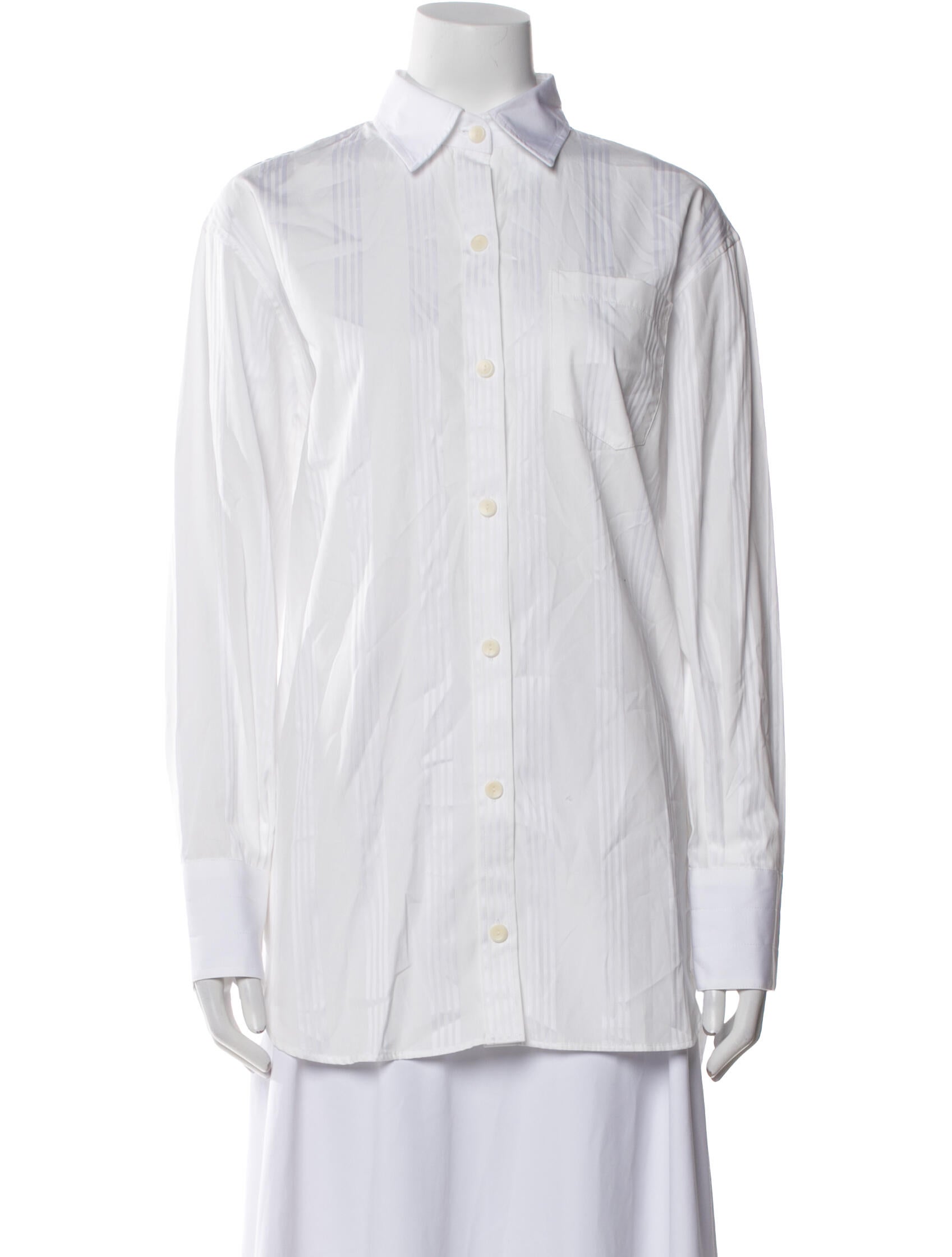 Maria McManus Long Sleeve Button-Up Top