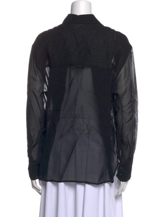 Maria McManus Long Sleeve Button-Up Top