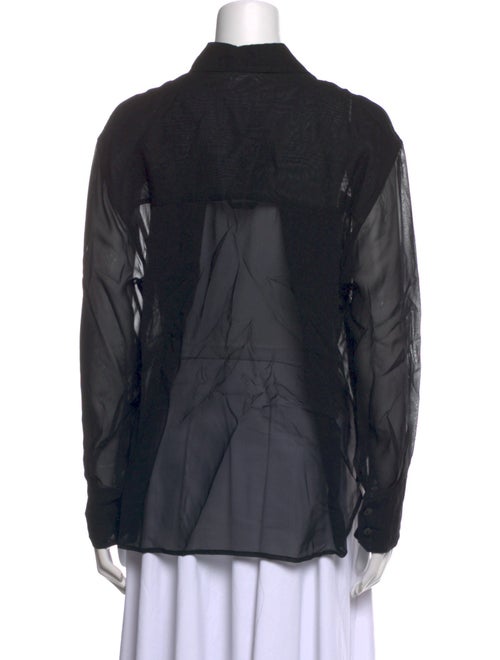 Maria McManus Long Sleeve Button-Up Top