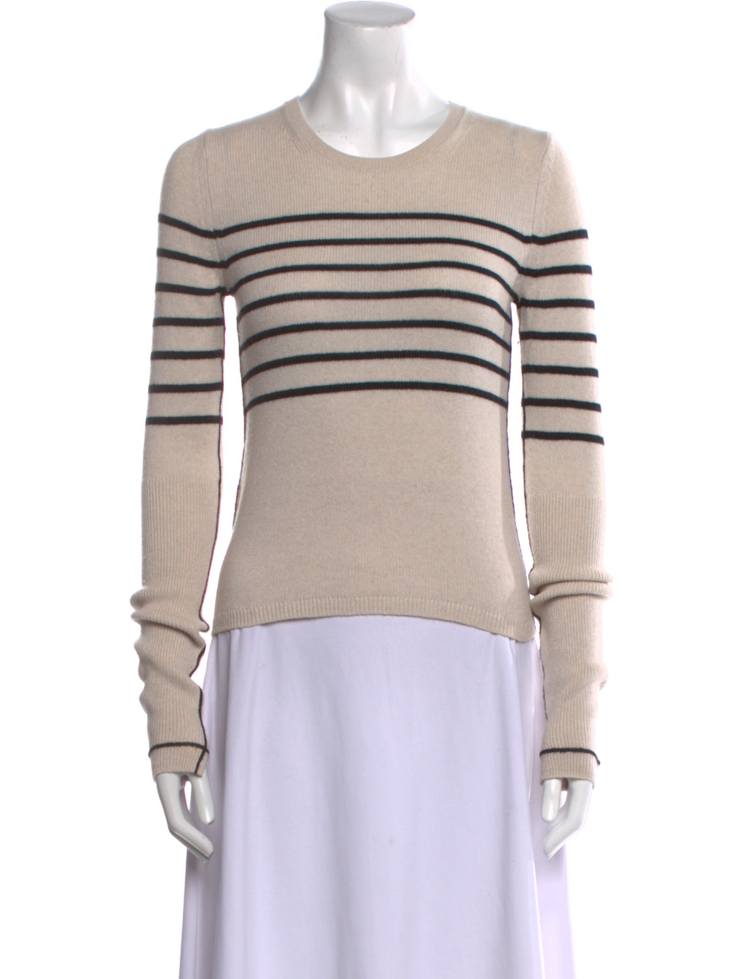 Maria McManus Striped Scoop Neck Sweater