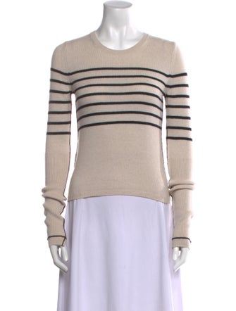 Maria McManus Striped Scoop Neck Sweater