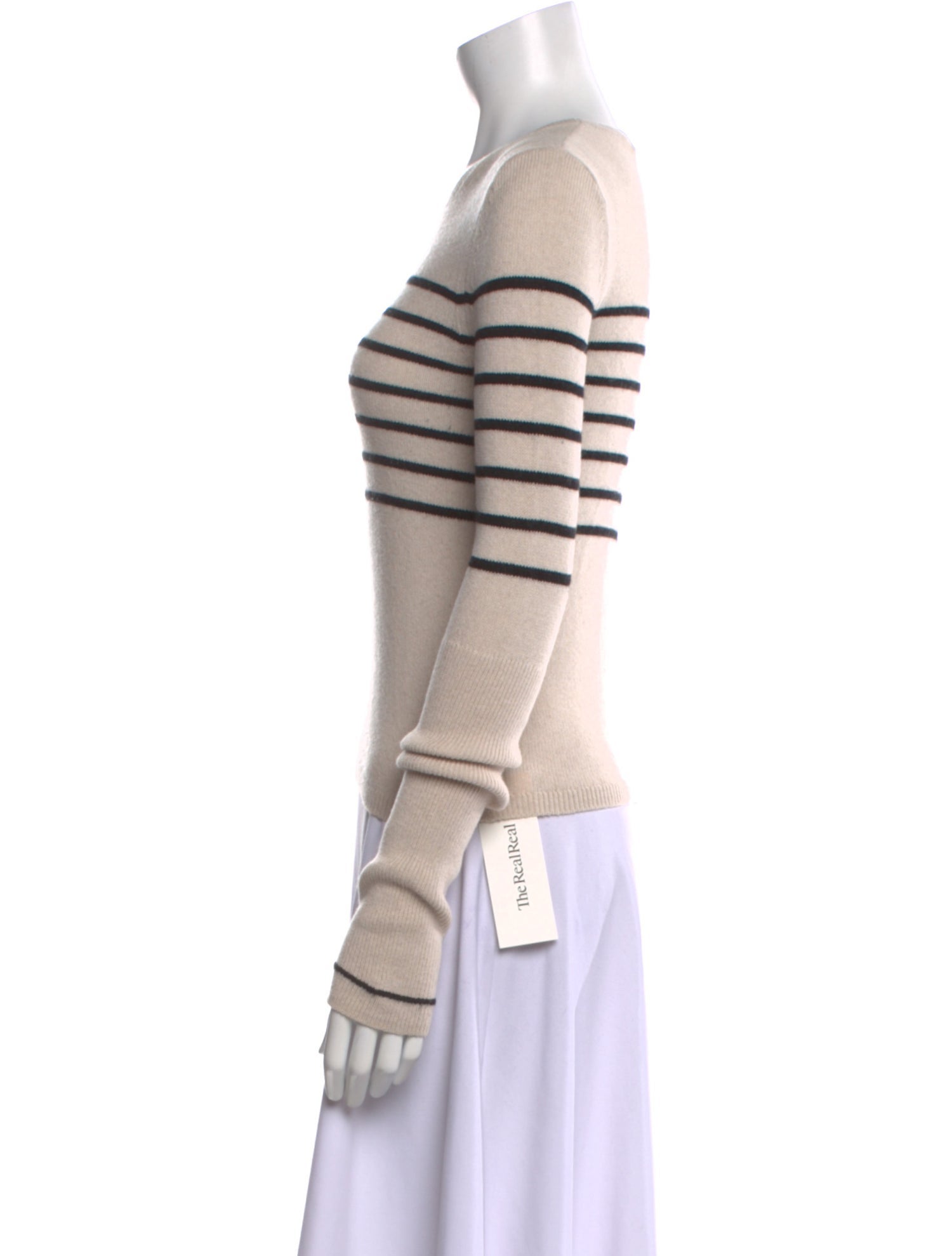 Maria McManus Striped Scoop Neck Sweater