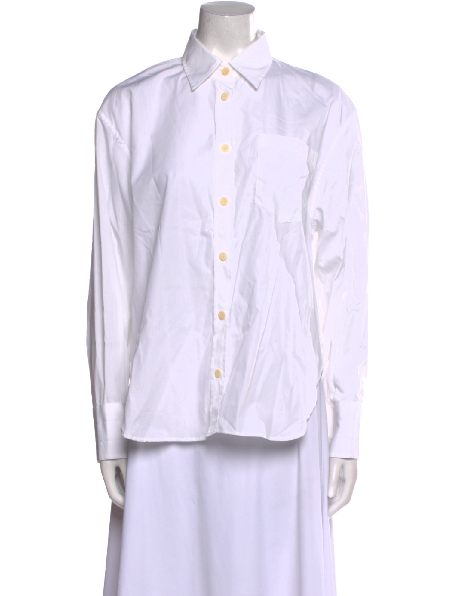 Maria McManus Long Sleeve Button-Up Top w/ Tags