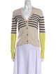 Maria McManus Striped V-Neck Sweater