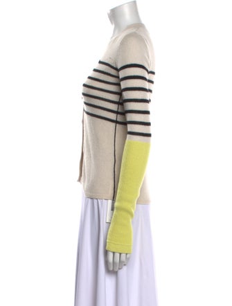 Maria McManus Striped V-Neck Sweater