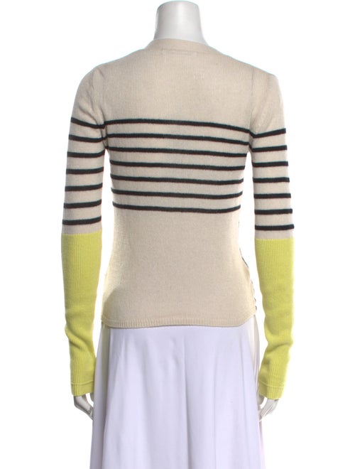 Maria McManus Striped V-Neck Sweater