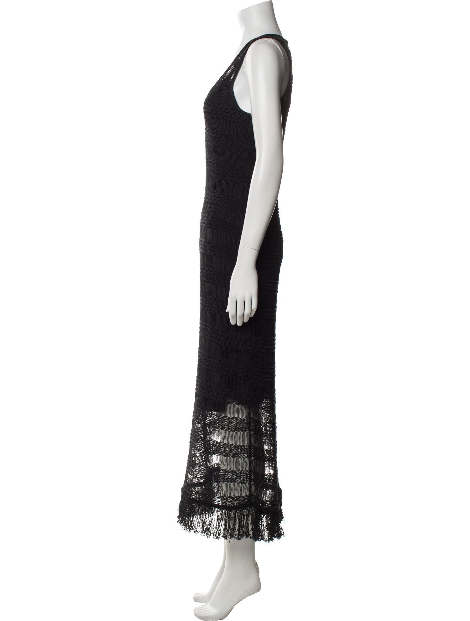 Maria McManus Scoop Neck Long Dress