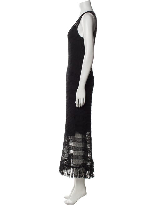 Maria McManus Scoop Neck Long Dress