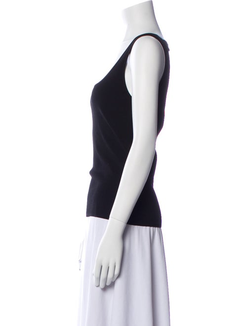 Maria McManus Square Neckline Sleeveless Top