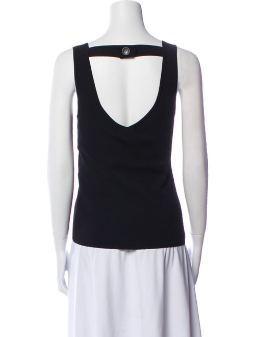 Maria McManus Square Neckline Sleeveless Top