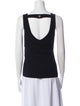 Maria McManus Square Neckline Sleeveless Top