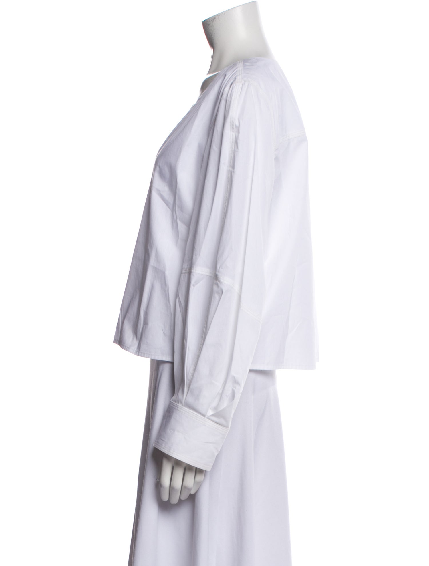 Maria McManus V-Neck Long Sleeve Blouse w/ Tags