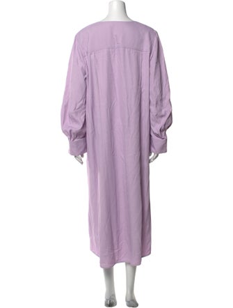 Maria McManus V-Neck Long Dress