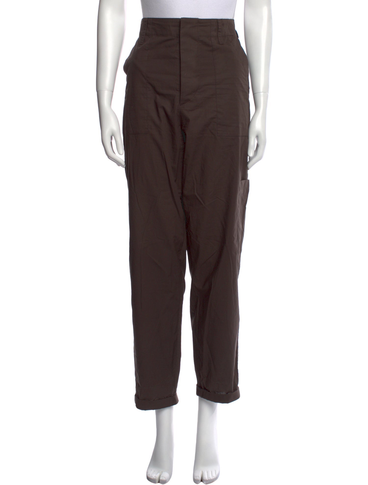 Maria McManus Wool Straight Leg Pants