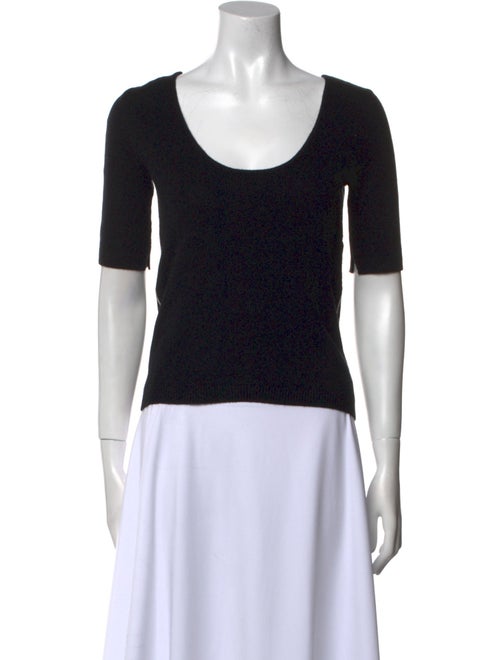 Maria McManus Cashmere Scoop Neck T-Shirt