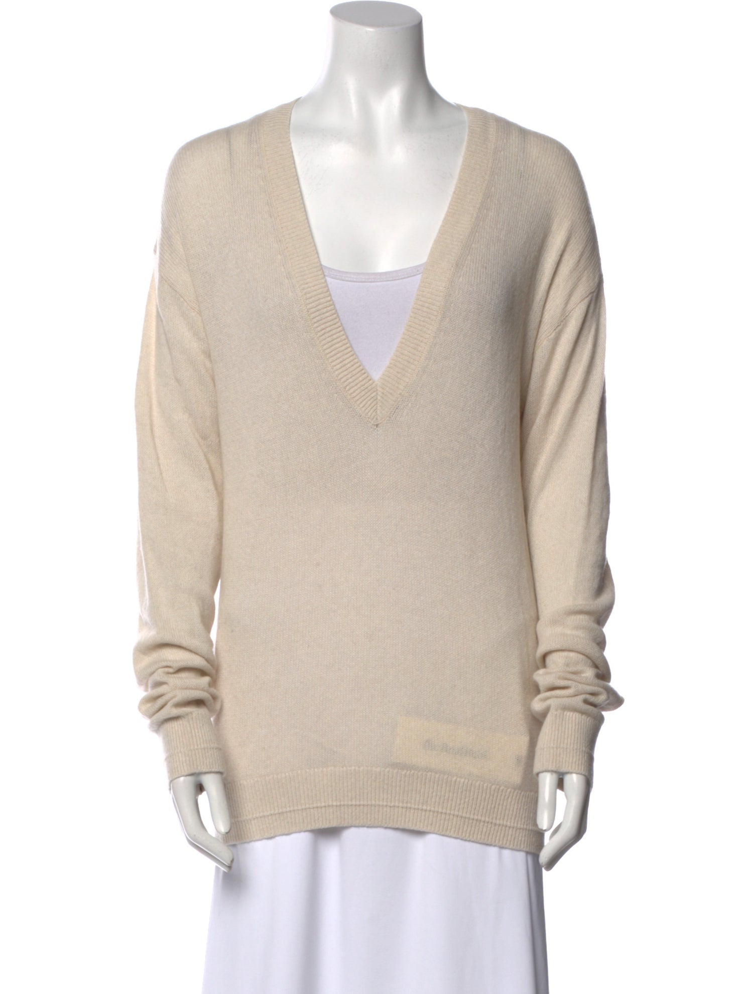 Maria McManus Cashmere V-Neck Sweater