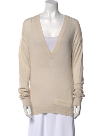 Maria McManus Cashmere V-Neck Sweater